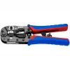 Alicate crimpador de cables Knipex 97 51 13 negro, azul, rojo
