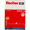 Taco con tornillo / taco de pared Fischer 537258 50 uds. set de tornillos y tacos 50 mm