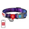 Collar para perro Waudog NASA21 nailon talla M, 20 mm de ancho