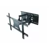 Soporte de pared ART AR-87 para pantallas de 40 inch a 80 inch, capacidad 60 kg, VESA hasta 600×400, inclinación 12°, giro 45°, extensible 5,6–45,8 cm