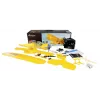 Avión RC Amewi AMXFlight Beech D17s 3D/6G RTF — amarillo, modelo listo para volar