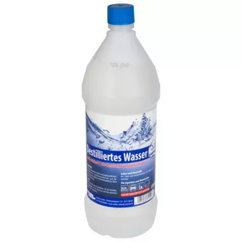 Agua destilada Sin fabricante 1 L – conforme con DIN 13060, DIN 43530 y EN 285