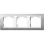 GIRA 0213326 Placa de pared/Embellecedor de interruptor aluminio - blanco (0213326)