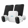 Kit de vigilancia Reolink Hub 1 con 2x cámaras Argus B350 y 2x paneles solares