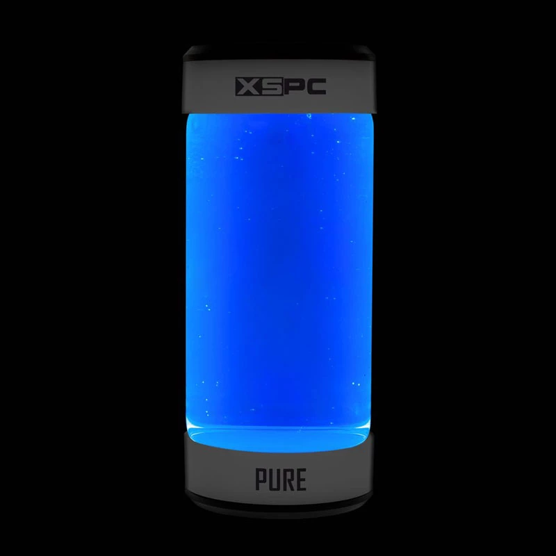 XSPC Pure Coolant 1 L — refrigerante azul reactivo a UV para refrigeración líquida de PC