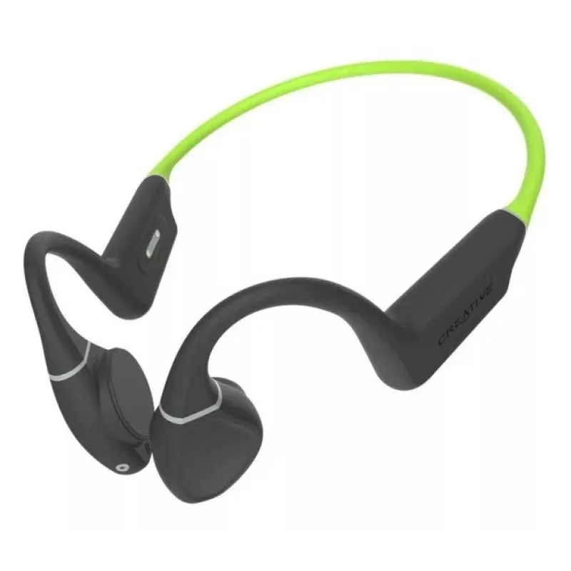 Creative Outlier FREE Plus auriculares deportivos inalámbricos con banda para el cuello, verdes
