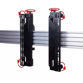 Brazos de interfaz universales con microajuste B-Tech BT8390-VESA400MAF/B