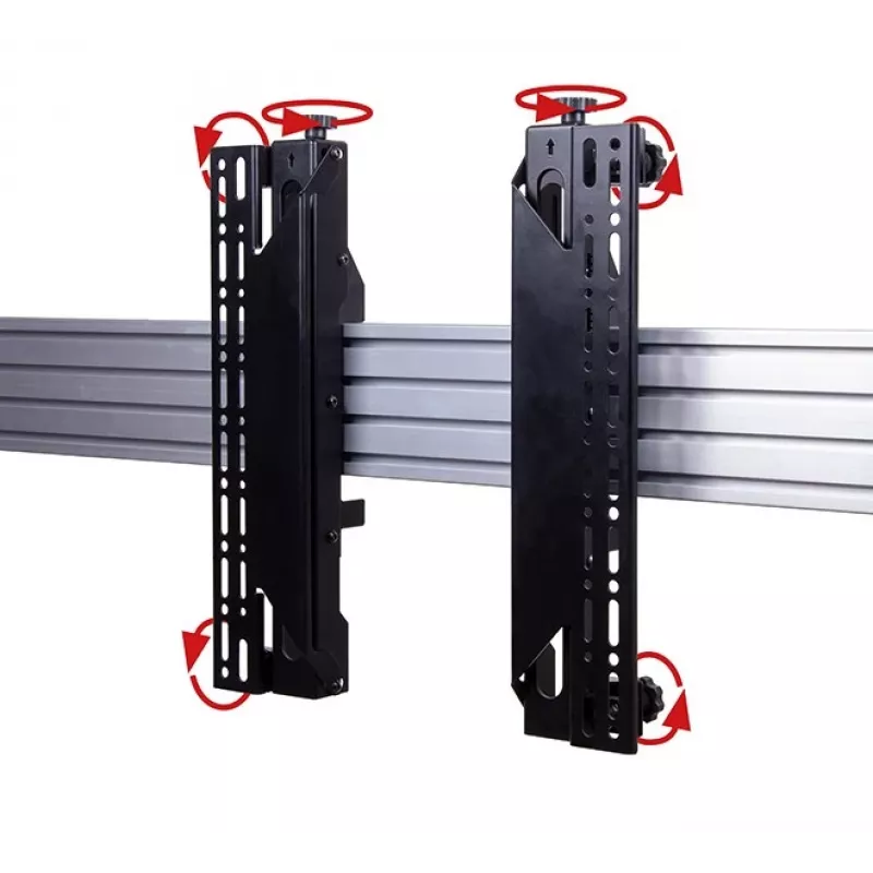 Brazos de interfaz universales con microajuste B-Tech BT8390-VESA400MAF/B