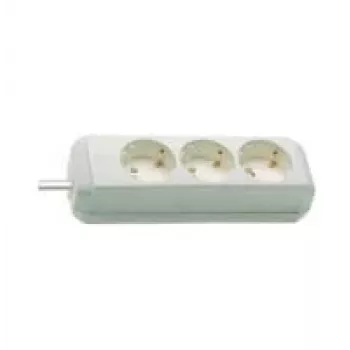 brennenstuhl Eco-Line - Alargador - Tomas de salida: 3 - 3,0m - blanco (1158610030)