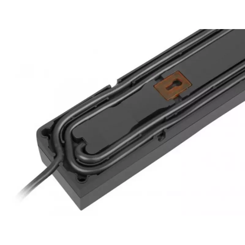 Regleta de enchufes Armac Z5 negra 5 tomas AC 250 V 5 m