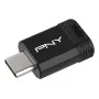 Memoria USB PNY Elite-X 64 GB USB Type-C 3.2 Gen 1 (3.1 Gen 1) negra