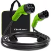 Qoltec 52473 cable EV Type 2 para cargar vehículos | 400V | 11kW | 16A | 5m