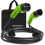 Qoltec 52473 cable EV Type 2 para cargar vehículos | 400V | 11kW | 16A | 5m