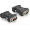 VGA 15 pines conector hembra a DVI 24+5 conector macho DeLOCK 65016