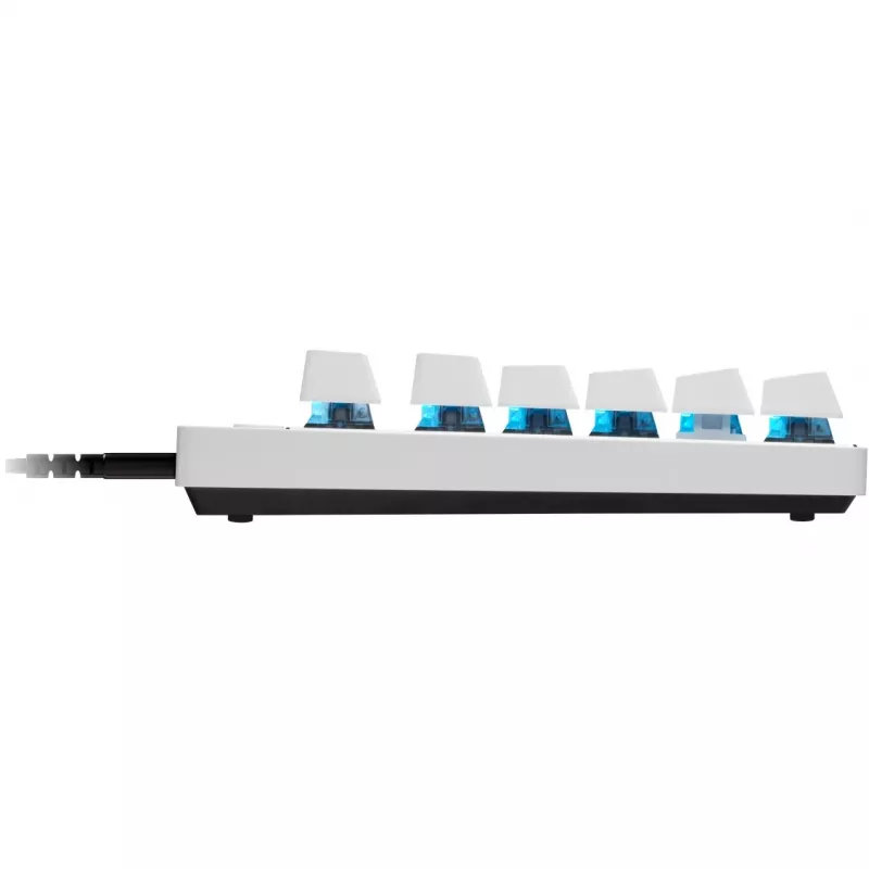 Logitech G PRO X TKL RAPID Teclado gaming, distribución QWERTZ, blanco (920-013240)