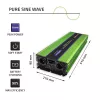 Adaptador/inversor para coche Qoltec Monolith 5000 W Verde