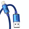 Cable Lightning Baseus CAJY000003 1,2 m azul 2,4 A