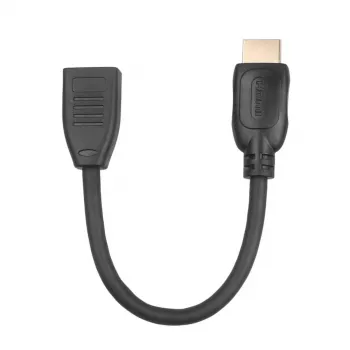 Cable de extensión HDMI F-M 15 cm v2.0
