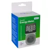 Medidor de vatios y energía GreenBlue GB620E para red de 220 V, máx. 16 A, medidor de corriente/energía enchufable