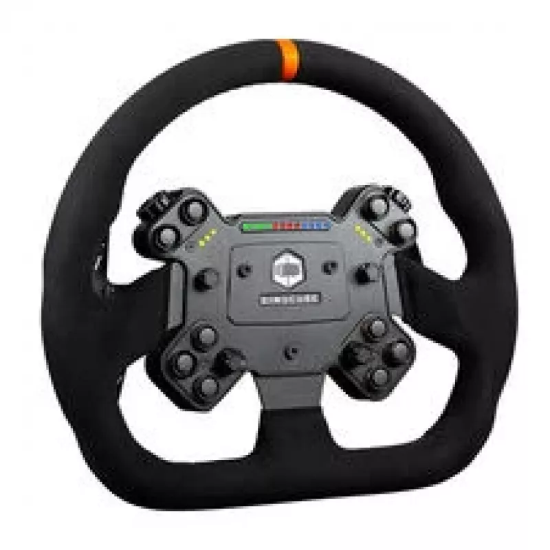 Volante de simracing Simucube Valo GT-23 SC3, 320 mm de diámetro, diseño GT, cierre rápido SC3 – negro, ante