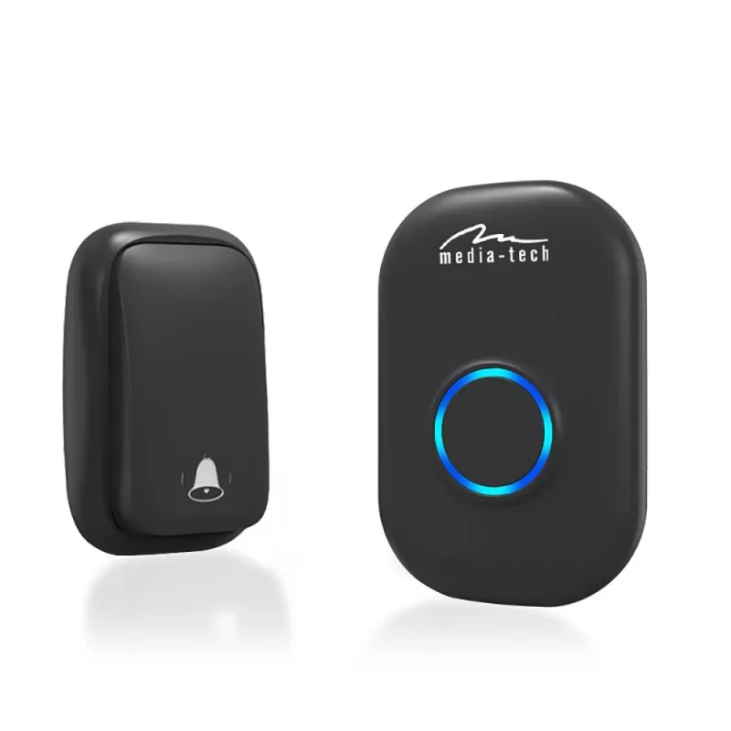Timbre de puerta Media-Tech MT5701 negro