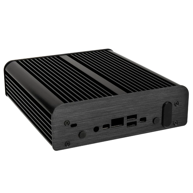 Caja de ordenador Akasa Newton S UCFF, Intel NUC, negra