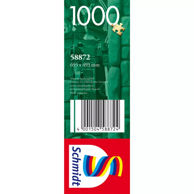 Schmidt Spiele 58872 Puzzle – 1000 piezas, escena navideña, a partir de 12 años