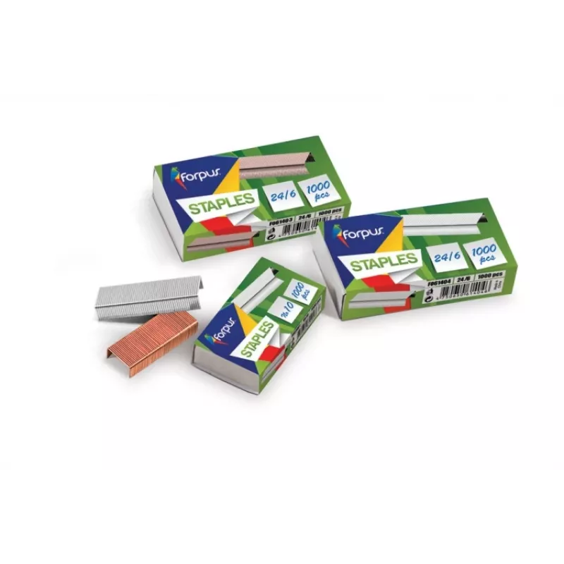 Paquete de grapas Forpus FO61401 1000 grapas
