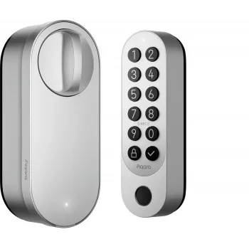 Cerradura inteligente Aqara Smart Lock U200 Kit plata, HomeKit, Thread