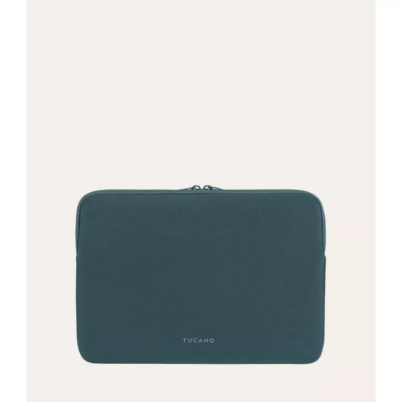 Funda sleeve Tucano Top 14 pulgadas 35,6 cm petróleo monocromático