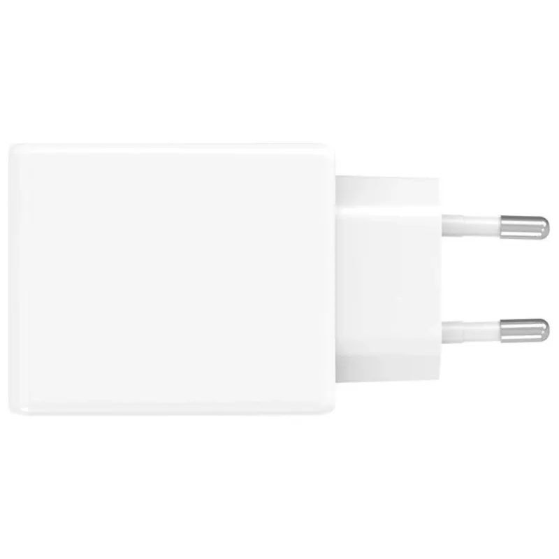 Cargador PDPlug Dual 65W GaN 2xUSB-C blanco