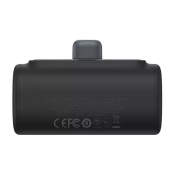 Batería externa Baseus Compact P10068306113-00 de iones de litio 5000 mAh negra