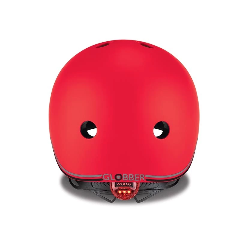Globber | Rojo | Casco | Go Up Lights, XXS/XS (45-51 cm)