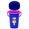 GreenBlue GB320BR cubo inodoro portátil para camping, azul marino y rosa