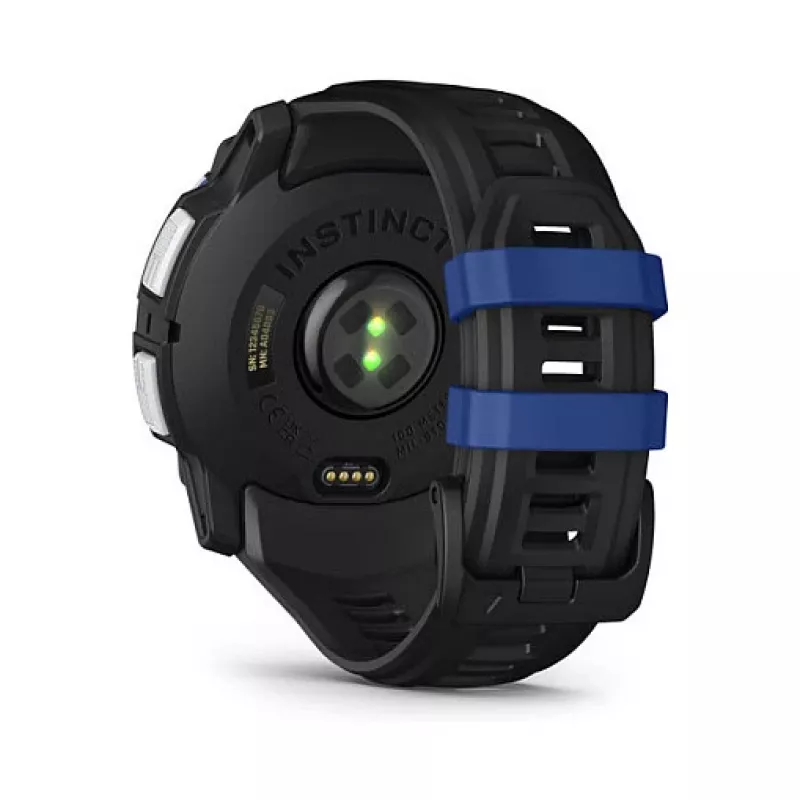 Smartwatch GARMIN Instinct 3,05 cm (1,2 pulgadas) AMOLED 45 mm 390x390 px pantalla táctil Negro Blanco GPS 4 GB 53 g correa de silicona