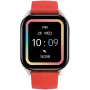 Smartwatch CANYON Chatter SW-58 BT-CALL plata rojo