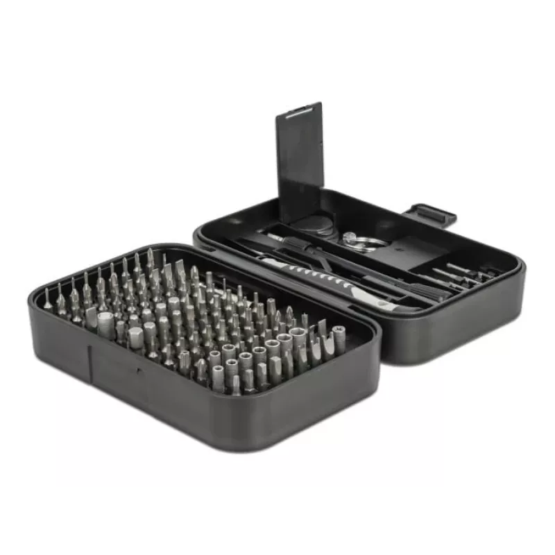 Juego de destornilladores manuales DeLOCK 64167 Destornilladores de precisión 105 mm ancho 155 mm largo 52 mm alto