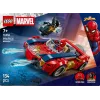 LEGO MARVEL 76336 Coche de Spider-Man vs. Wolverine venomizado