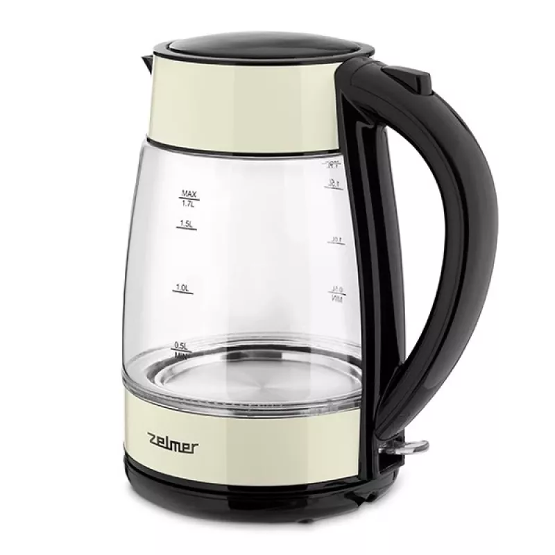 Zelmer ZCK8011I Hervidor de agua 1,7 L 2200 W Negro, Amarillo