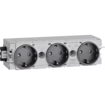 Hager GS30009011 Toma de corriente grafito (GS30009011)