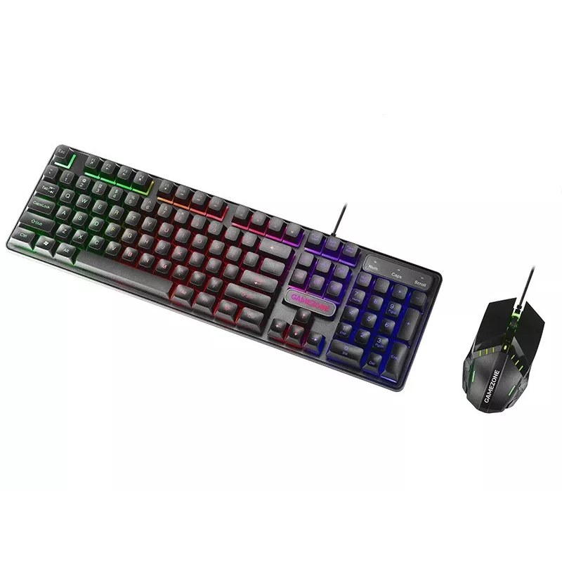 Teclado y ratón Gamezone Boost USB