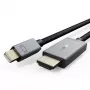 Cable Mini DisplayPort a HDMI CABLETIME 1 m, 4K@30Hz, cable adaptador pasivo