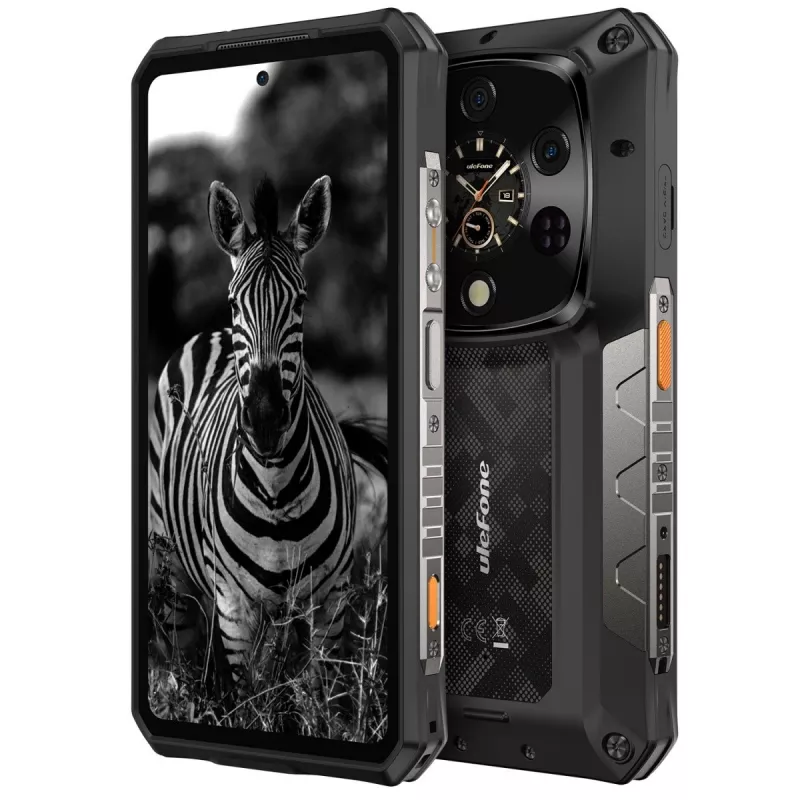 Smartphone resistente UleFone Armor 28 Ultra 5G — 16 GB RAM, 1 TB almacenamiento, Negro