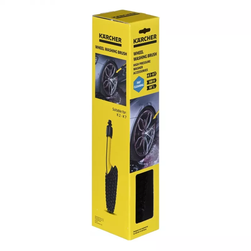 Kärcher 2.643-234.0 cepillo de fregar Negro, Amarillo