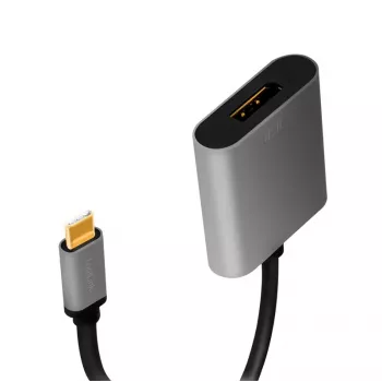 LogiLink CUA0102 cable USB 3.2 Gen1 Type-C a DisplayPort 0,15 m negro