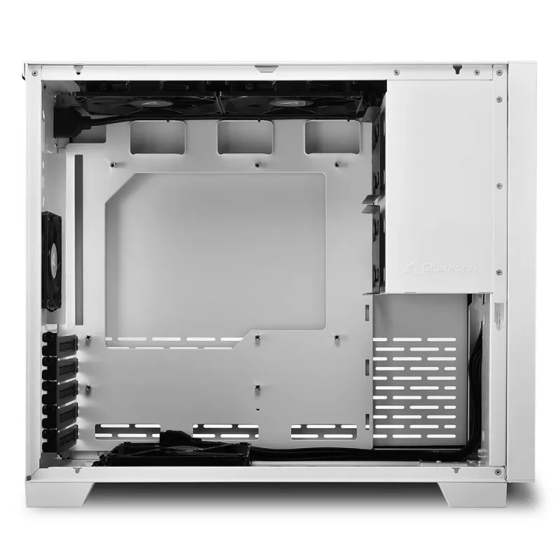 Sharkoon MS-Z1000 Torre Micro Blanca