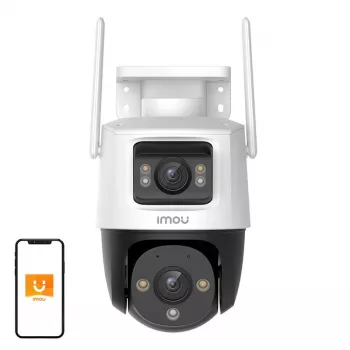 Cámara de vigilancia IP Imou Cruiser Dual Turret Exterior 2304 x 1296 píxeles Montaje en techo