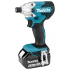 Atornillador de impacto a batería Makita DTD156RTJ 2500 RPM verde