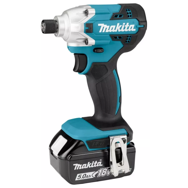 Atornillador de impacto a batería Makita DTD156RTJ 2500 RPM verde