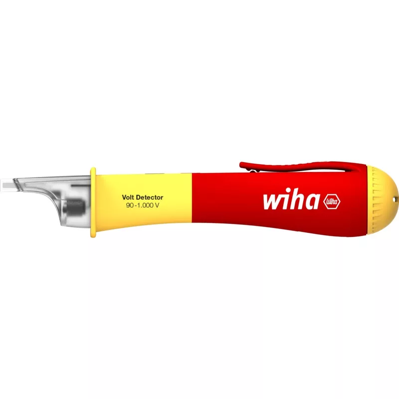Wiha 43798 Comprobador de tensión 90 - 1000 V Rojo, Amarillo
